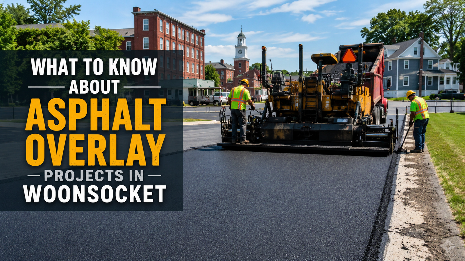 What to Know About Asphalt Overlay Projects in Woonsocket